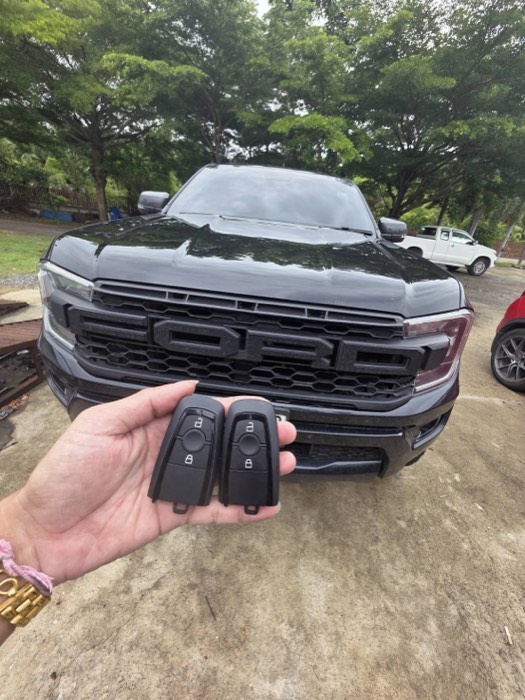 ทำกุญแจสมาร์ทคีย์ Ford Ranger Raptor 2 ดอก โดยช่างกุญแจ Newgen Key